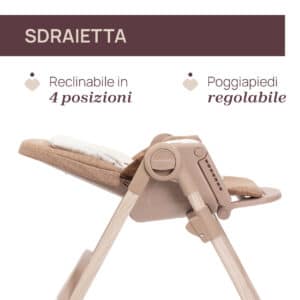 Seggiolone Polly Armonia – Terracotta – CHICCO - immagine 4