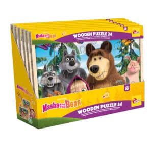 Masha Wooden Puzzle 24 In Display 6 - LISCIANI - immagine 4