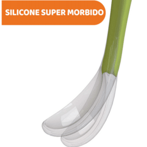 Cucchiaio in silicone 6m grigio con astuccio - CHICCO - immagine 4