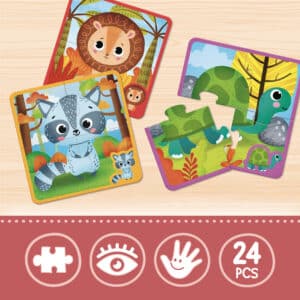 Montessori Baby Touch Puzzle - LISCIANI - immagine 3