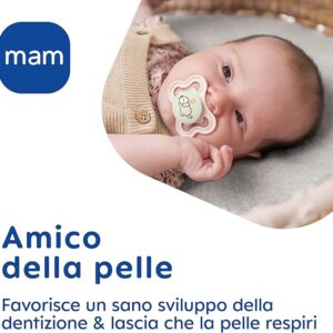 Succhietti Air 16+m Bio-circolare conf. doppia - Neutro - Caucciù- MAM - immagine 3