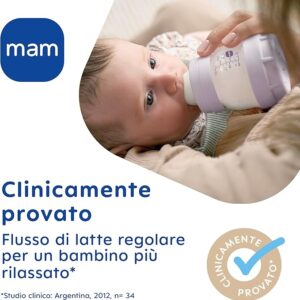 Biberon Easy Start Bio-circolare 160ml 0+m - Boy - MAM - immagine 4