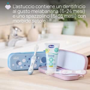Set dentale 6m+ Azzurro - CHICCO - immagine 2