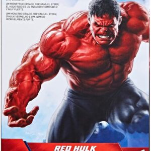 Capitan America Titan Hero Hulk Rosso Marvel - HASBRO - immagine 5