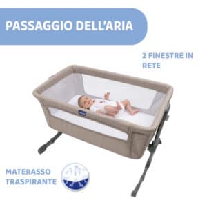 Culla Co-Sleeping Next2Me Essential – Dune Re_Lux – CHICCO - immagine 5