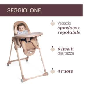 Seggiolone Polly Armonia – Terracotta – CHICCO - immagine 5