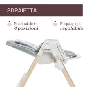 Seggiolone Polly Armonia – Greenery – CHICCO - immagine 4