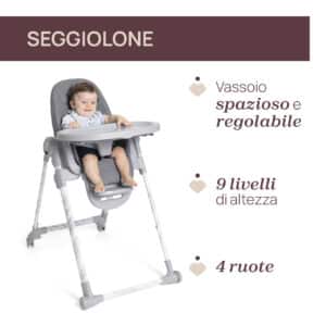 Seggiolone Polly Armonia – Carrara – CHICCO - immagine 5