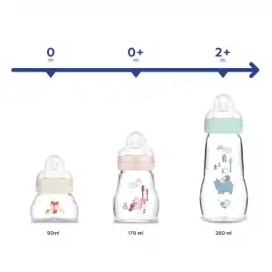 Biberon Feel good  260ml in Vetro - MAM - immagine 5