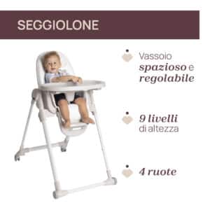 Seggiolone Polly Armonia – Motherpearl – CHICCO - immagine 5
