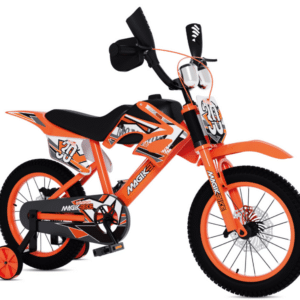 Bicicletta Motocross Arancio 16 pollici - MAGIK BIKE - immagine 1