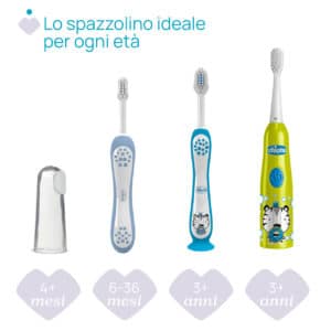 Spazzolino 3-6 anni Azzurro - CHICCO - immagine 6