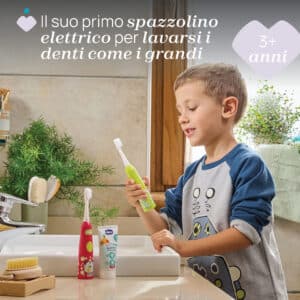 Spazzolino elettrico tigre giallo - CHICCO - immagine 5