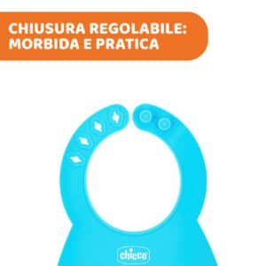 Bavaglino silicone 6+ Neutro - CHICCO - immagine 7