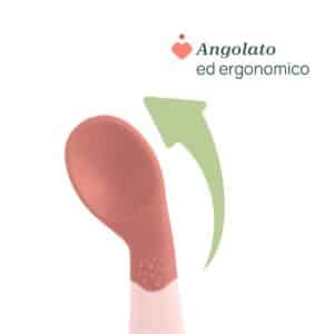 Cucchiaino angolato 8m  rosa - CHICCO - immagine 3