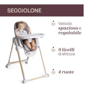Seggiolone Polly Armonia - Scandinavian - CHICCO - immagine 6