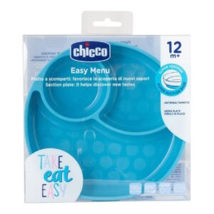 Piatto porzionato silicone Azzurro 12m+ - CHICCO - immagine 6