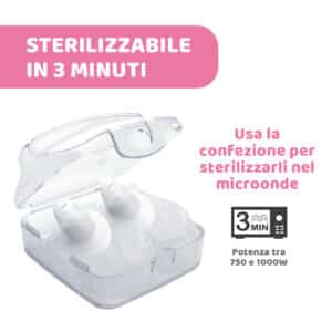 Paracapezzoli Silicone Small - CHICCO - immagine 7