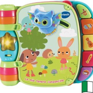 Il mio primo libro interattivo -Le mie tenere canzoncine - VTECH - immagine 1