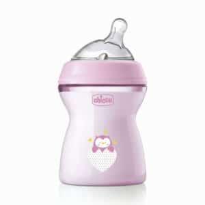 Biberon NaturalFeeling 2m+ 250ml - Rosa - CHICCO - immagine 1
