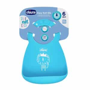 Bavaglino silicone 6+ Azzurro - CHICCO - immagine 5