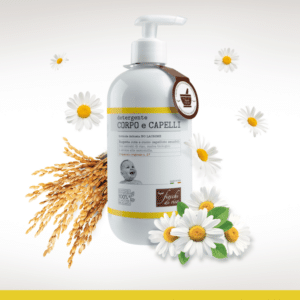 Detergente Corpo e Capelli Camomilla 400 ml - FIOCCHI DI RISO - immagine 1
