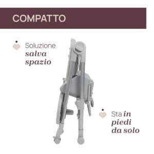 Seggiolone Polly Armonia - Steel - CHICCO - immagine 9