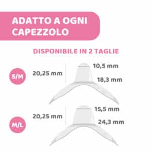 Paracapezzoli Silicone Small - CHICCO - immagine 8