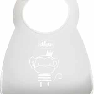 Bavaglino silicone 6+ Neutro - CHICCO - immagine 1