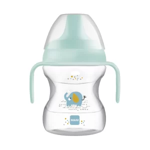 Tazza Learn to Drink Cup 190ml con Cappuccio Extra Soft e Manici - Boy - MAM - immagine 1