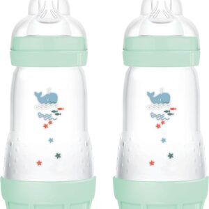 Biberon Easy Start Bio-circolare 260ml Conf. Doppia - Boy - MAM - immagine 1