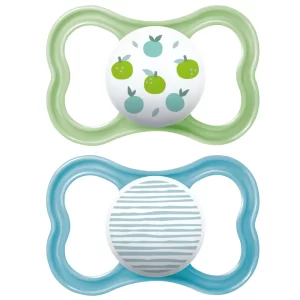 Succhietti Air 16+m Bio-circolare conf. doppia - Boy - Caucciù- MAM - immagine 1
