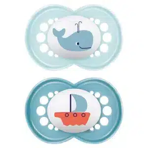 Succhietti Original 6+ Bio-Circolare Conf.doppia – Boy – Caucciù – MAM - immagine 1