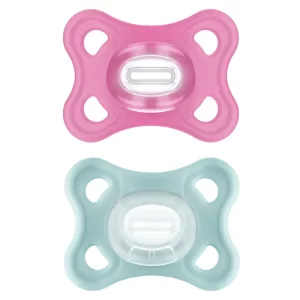 Succhietti Comfort 3-12 m Conf. doppia - Silicone - Girl - MAM - immagine 1