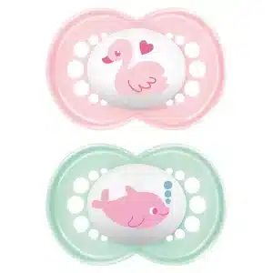 Succhietti Original 16+ Bio-circolare Conf.doppia – Girl – Silicone – MAM - immagine 1
