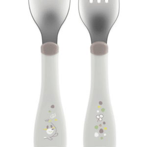 Posate inox grigio 18m+ - CHICCO - immagine 1