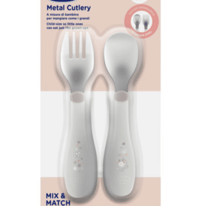 Posate inox grigio 18m+ - CHICCO - immagine 2