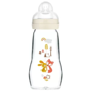 Biberon Feel good  260ml in Vetro - MAM - immagine 1