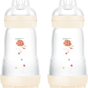 Biberon Easy Start Bio-circolare 260ml Conf. Doppia - Neutro- MAM - immagine 1