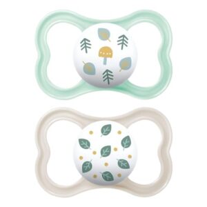 Succhietti Air 6+ Bio-circolare conf. Doppia-  Silicone - Boy - MAM - immagine 1
