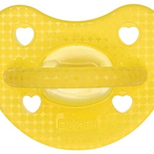 Gommotto silicone LUXE Giallo fluo 2-6m 1pz – CHICCO - immagine 1