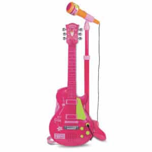 Chitarra Rock con Microfono da Palco (Pink) - BONTEMPI - immagine 1