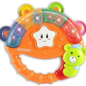 Baby tamburello elettronico con luci e suoni - BONTEMPI - immagine 1