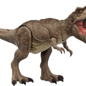 Jurassic World Tirannosauro Rex Attacco Selvaggio -MATTEL - immagine 1