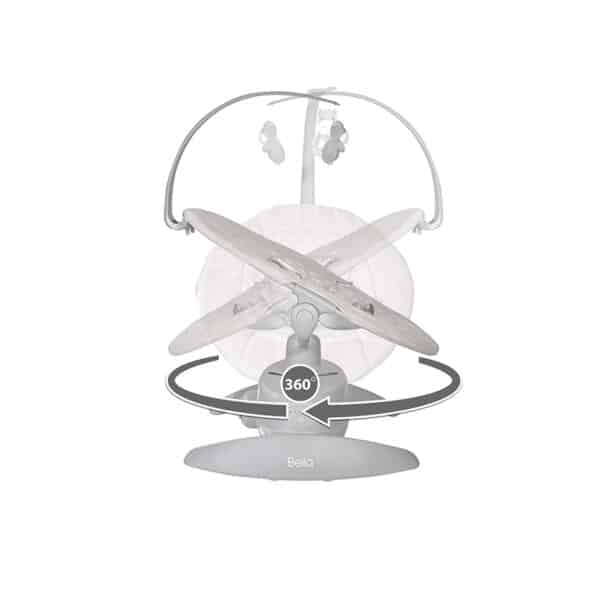 sedile girovole a 360 gradi