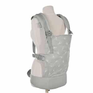 Baby zaino/marsupio ergonomico Wally Grigio floreale - LORELLI - immagine 1