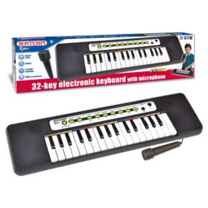 Tastiera elettronica 32 tasti passo midi con microfono - BONTEMPI - immagine 2