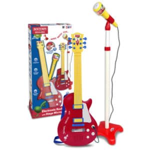 Chitarra Rock con Microfono da Palco (Red) - BONTEMPI - immagine 2