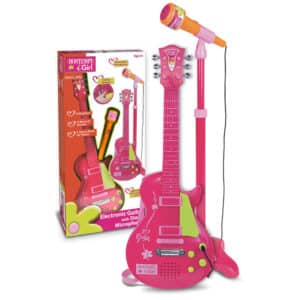 Chitarra Rock con Microfono da Palco (Pink) - BONTEMPI - immagine 2
