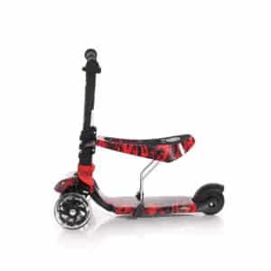 Monopattino 3 ruote Smart - Rosso Fuoco - LORELLI - immagine 2